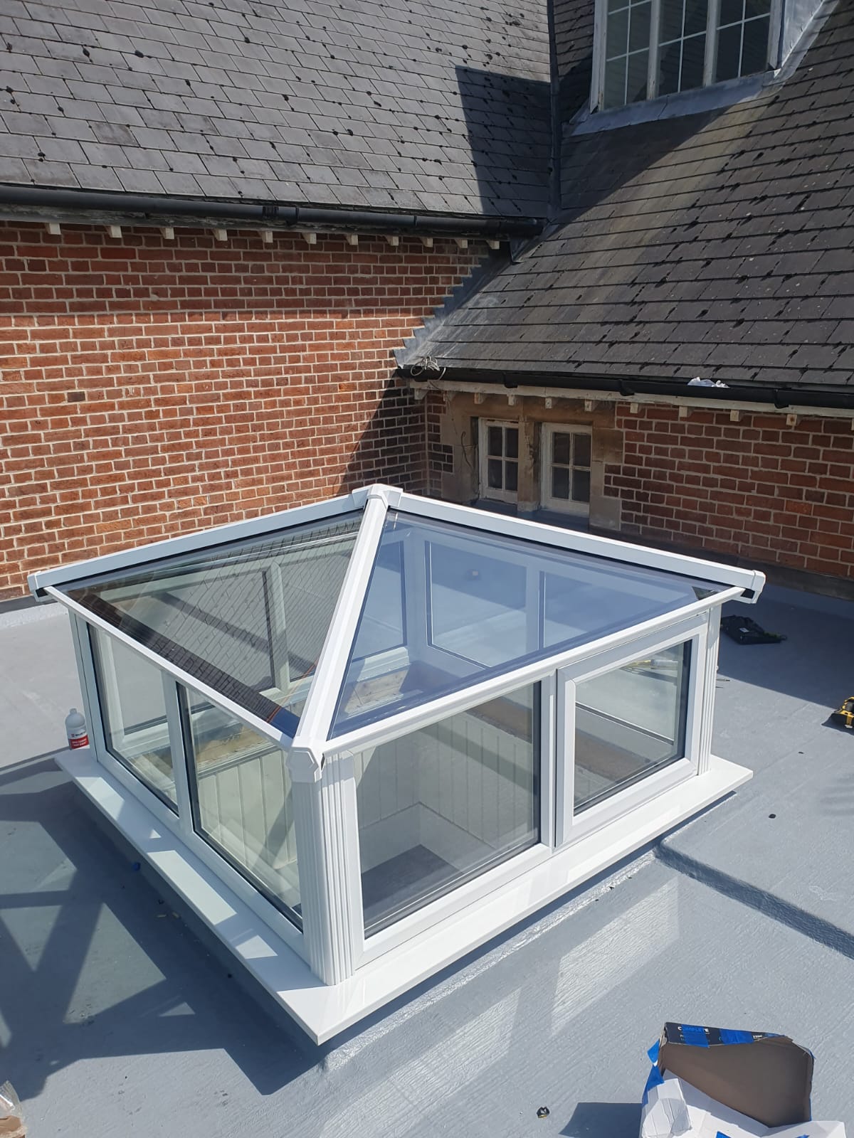 Roof Lantern installation